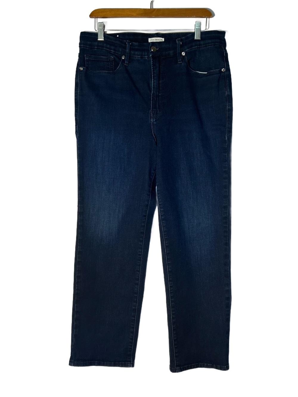 Good American Jeans Size 15 Good Legs Straight Stretchy Comfy